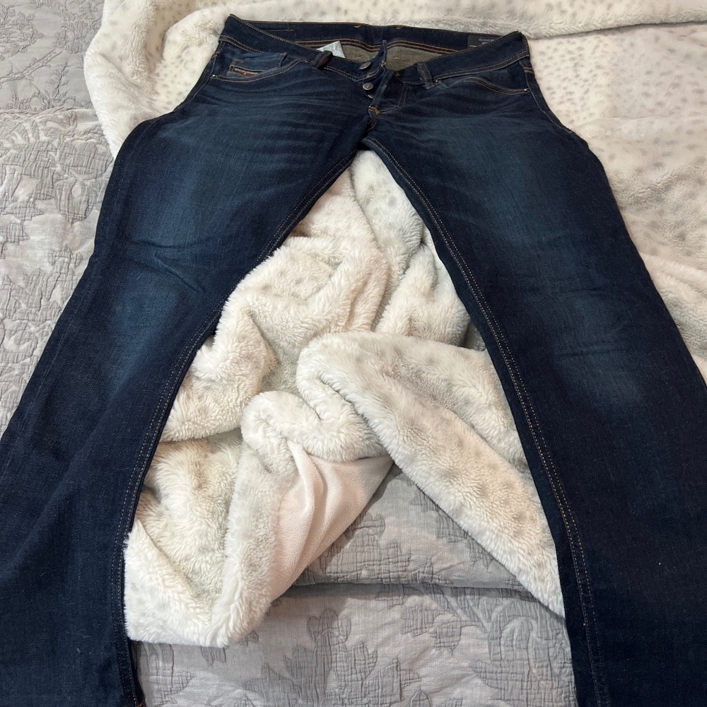 Diesel Skinny Jeans Deep Indigo Wash
